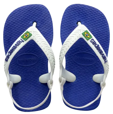 Produktbild von Kinder-Flip-Flop mit Gummiband Baby Brasil Logo