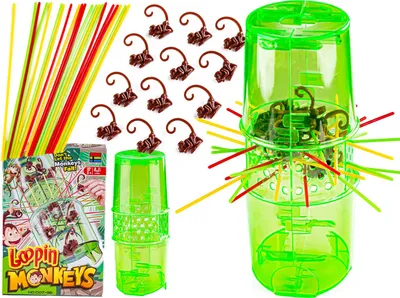 Produktbild von Bickies Arcade-Spiel, Loopin Monkeys, fallende Affen