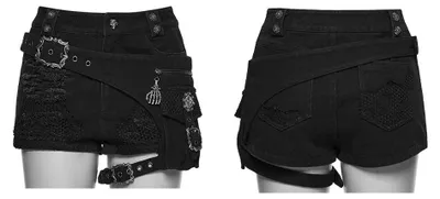 Zdjęcie produktu dla Punk Rave Hotpants - Raven XL