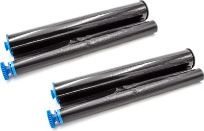 Produktbild von vhbw 2er-Pack Thermo-Folien kompatibel mit Belgacom Belgafax 150 Series, 150, 150 T Fax-Drucker - Kompatible Thermorollen 45 m ohne Chip