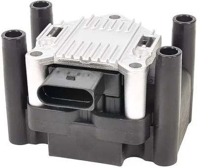 Produktbild von DELPHI Zündspule GN10018 für 12V Bordnetze mit 4-poligem Anschluss