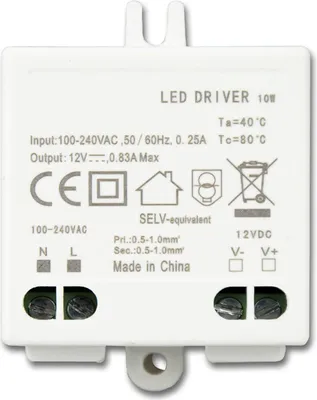 Produktbild von ISOLED LED Trafo 12V/DC, 0-10W, SELV