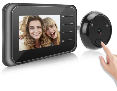 Produktbild von Kabellose Digitale Video-Türklingel mit LCD-Monitor und Bewegungsmelder