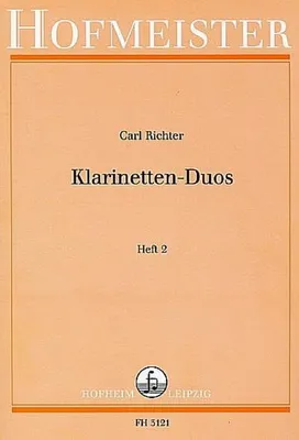 Obrázok produktu pre Noten für Klarinetten-Duos, Band 2 mit einer Auswahl leichter kleiner Stücke