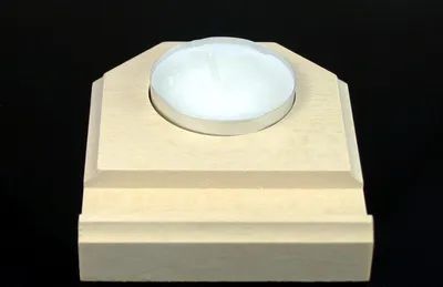 Imagen del producto de Accesorios: Marco pequeño, soporte para marcos con vela, dimensiones: 10x1x7 cm. Producto nuevo