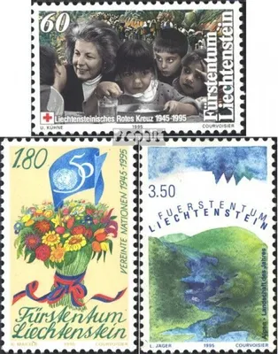 Produktbild von Briefmarken Liechtenstein 1995 Mi 1105-1107 (kompl.Ausg.) postfrisch Jahrestage