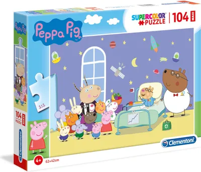 Obrázok produktu pre Clementoni Puzzle 104El Maxi Peppa Pig 23735