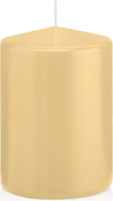 Produktbild von Wiedemann Stumpenkerzen Champagner 100 x Ø 68 mm, 12 Stück