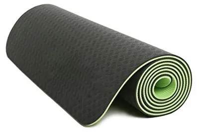 Produktbild von Yogamatte TPE 6 mm Dicke, umweltfreundlich, biologisch abbaubar, leicht & rutschfest für Yoga und Pilates