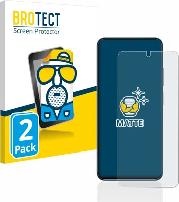 Produktbild von 2x BROTECT Schutzfolie für Xiaomi Redmi Note 11S Displayschutz Displayschutzfolie Folie Matt Entspiegelungsfolie