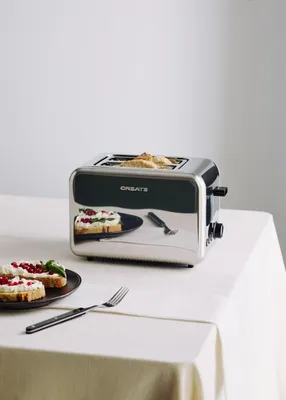 Produktbild von CREATE - TOAST RETRO - Toaster für breite Scheiben