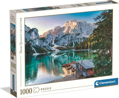 Obrázok produktu pre Clementoni Puzzle 1000 elementów Jezioro Braies Wysoka Jakość