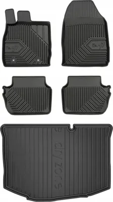 Immagine prodotto di SET 77 Tappetini e tappetini Ford Fiesta Mk7 hatchback 2008-2012