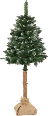 Immagine prodotto di Moritz albero di Natale artificiale 180 cm con neve sistema a innesto a montaggio rapido Abete caucasico realistico con supporto