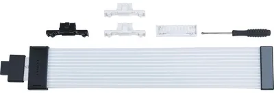 Image de Lian Li 4718466016621 Lian Li Strimer Wireless 12V-2x6 GPU Câble d'extension large blanc
