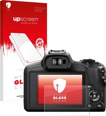 Produktbild von upscreen Schutzglas für Canon EOS R100 Schutzfolie Panzer Folie Glas Display Schutz klar