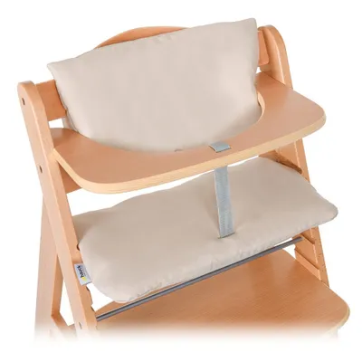 Produktbild von Hauck Deluxe Sitzpolster Sitzverkleinerer Alpha Hochstuhl 2-tlg. Beige