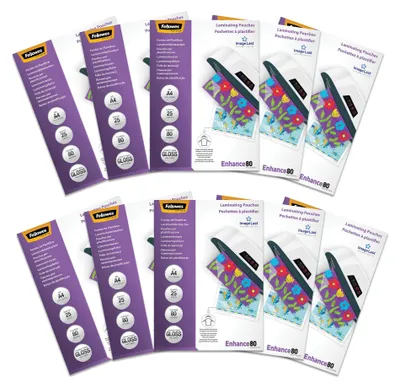 Produktbild von Fellowes Laminierfolien A4 ImageLast, 250 Stück (25pk x 10), 80 Mikron (2 x 80 M