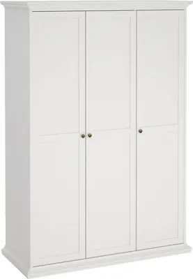 Image de Armoire 3 portes - Chambre blanche 60,5 x 138,8 cm