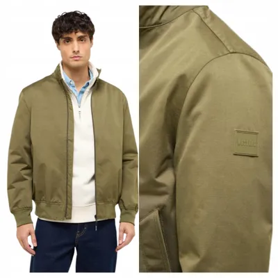 Immagine prodotto di Mustang | Giacca invernale da uomo verde limone, foderata, vestibilità regolare, stile outdoor casual moderno, taglia M