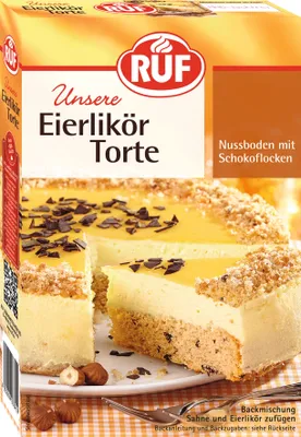 Produktbild von Ruf Backmischungen Eierlikör Torte