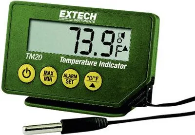 Produktbild von EXTECH Wasserfeste Temperaturanzeige Temperatur-Messgerät, Thermometer (TM20)