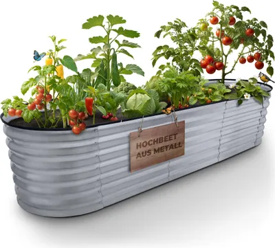Produktbild von Beet Strend Pro Garden, Hochbeet, verzinkt, 60x200x45 cm