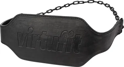 Produktbild von VirtuFit Leren Dip Belt Pro aus Leder, Kette 105 cm, bis 100 kg