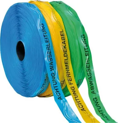 Produktbild von Kelmaplast Ortungsband 250 m Achtung Wasserleitung blau