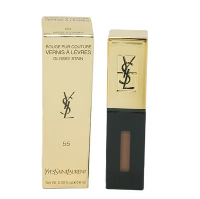 Obrázek produktu pro Yves Saint Laurent Rouge Pur Couture Vernis A Lèvres Lesk na rty 6ml Beige Estampe 55