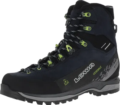 Image de Lowa Hommes Chaussures de trekking Cevedale Pro GTX Mid Navy Limone