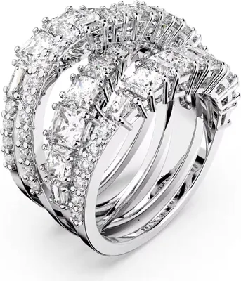 Immagine prodotto di Anelli da dito Swarovski in argento 12 Collection Twist - donna