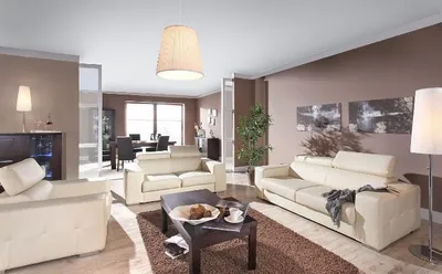 Zdjęcie produktu dla Sofa z prawdziwej skóry Kanapa Zestaw sof 3+2 siedziska Nowoczesny design Zestaw tapicerki