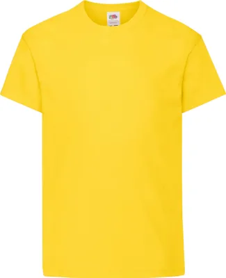 Obrázek produktu pro Fruit of the Loom – dětské tričko „Original“ FK3081 (116) (žluté)