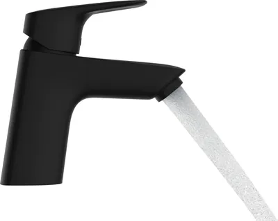 Immagine prodotto di hansgrohe Logis Mitigeur de lavabo, CoolStart, ComfortZone70, bonde à tirette, saillie 107mm, 71072670, 71072670
