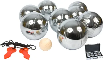 Produktbild von Enero Boule (Boccia) Set 8 Bällen Aluminiumbox