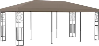 Image de The Living Store Pavilion 6x3 m Tissu Taupe