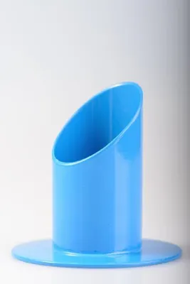 Produktbild von Kerzenleuchter Blau Ø für Kerzen 5 cm Eisen, rund