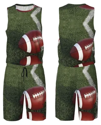 Zdjęcie produktu dla Sportowy strój do koszykówki i futbolu amerykańskiego, czarny, rozmiar 3XL