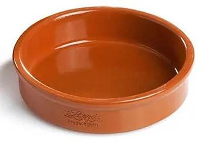 Tapas-Schale 9,6 cm, 24 Stück, Terrakotta, rund, braun
