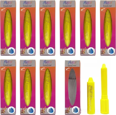 Produktbild von 10x Gelbe Schminkstifte für Kinder und Erwachsene