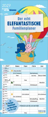 Produktbild von Der echt elefantastische Familienplaner 2027
