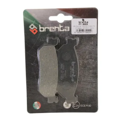 Produktbild von Bremsbeläge Brenta 3022 organisch vorne für Yamaha TW 125 / XG XT250 / DT 175
