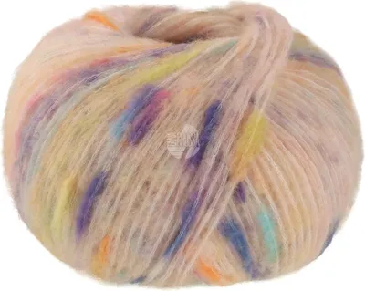 Produktbild von Lana Grossa - Cassata 0001 pfirsich blau gelb orange flieder