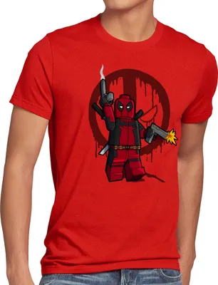 Produktbild von A.N.T. Brick Mercenary Herren T-Shirt comic baustein