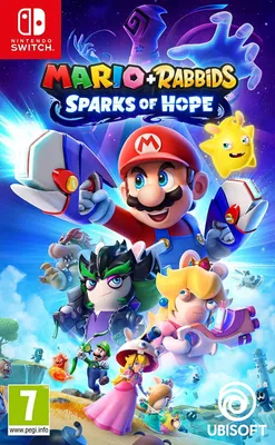 Zdjęcie produktu dla Ubisoft Mario + Rabbids Sparks of Hope (Switch), Nintendo Switch, E10+ (powyżej 10 lat), Kod w pudełku