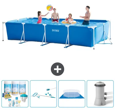 Obrázek produktu pro Obdélníkový bazén s rámem - 450 x 220 x 84 cm - 5 dílů, model S20848