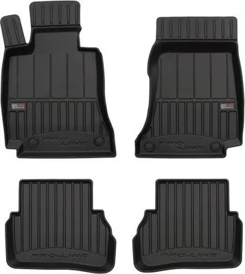 Produktbild von 4x FROGUM ProLine 3D TPE Fußmatten passend für MERCEDES-BENZ C-Klasse Limousine (W205) Vorne+Hinten