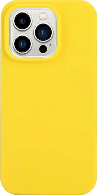 Produktbild von Mobigear Colors iPhone 14 Pro Max Hülle Flexibles TPU Backcover - Gelb