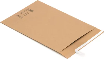 Produktbild von 150 Papierpolster Versandtaschen Polstertaschen Luftpolstertaschen 100% Papier F A5+ 220x325 mm braun